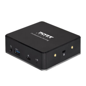 Port USB Type-C?to 1 x RJ45|2 x USB3.1 Gen1|2 x HDMI|1 x Type-C|1 x USB3.1 Gen1 | Apple Charging 2.4A|1 x Aux Dock - Black
