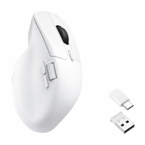 Keychron M6 1K Dual-Wireless Bluetooth and 2.4G Mouse ? White