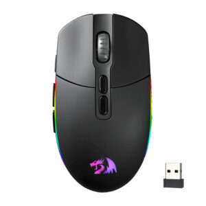 Redragon M719 Pro INVADER 10000DPI 2.4GHz Wireless Gaming Mouse - Black