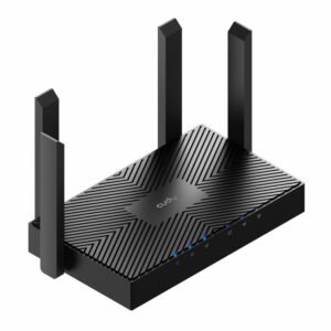 Cudy AX3000 5-Port Gigabit Dual-Band Wi-Fi 6 Mesh Router ? Black
