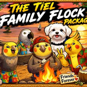 The Tiel Family Flock - 3 children - R329 per month