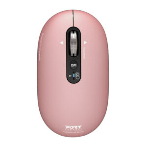 Port Connect PURE MAC Rechargeable Wireless and Bluetooth Mouse - Copper Rose