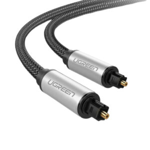 UGREEN AV108 Male to Male Toslink Optical Audio Cable 2m?Grey