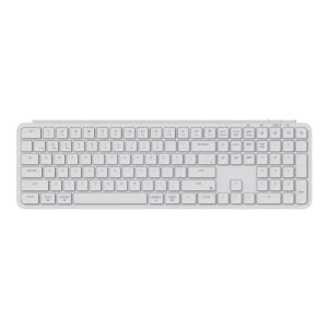 Keychron B6 Pro Ultra-Slim 100% Wireless Keyboard ? Ivory White