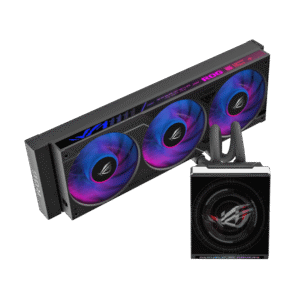 ASUS ROG Strix SLC IV 360 ARGB LCD Liquid CPU Cooler - Black