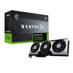 MSI GeForce RTX 5080 16G VENTUS 3X OC PLUS Graphics Card
